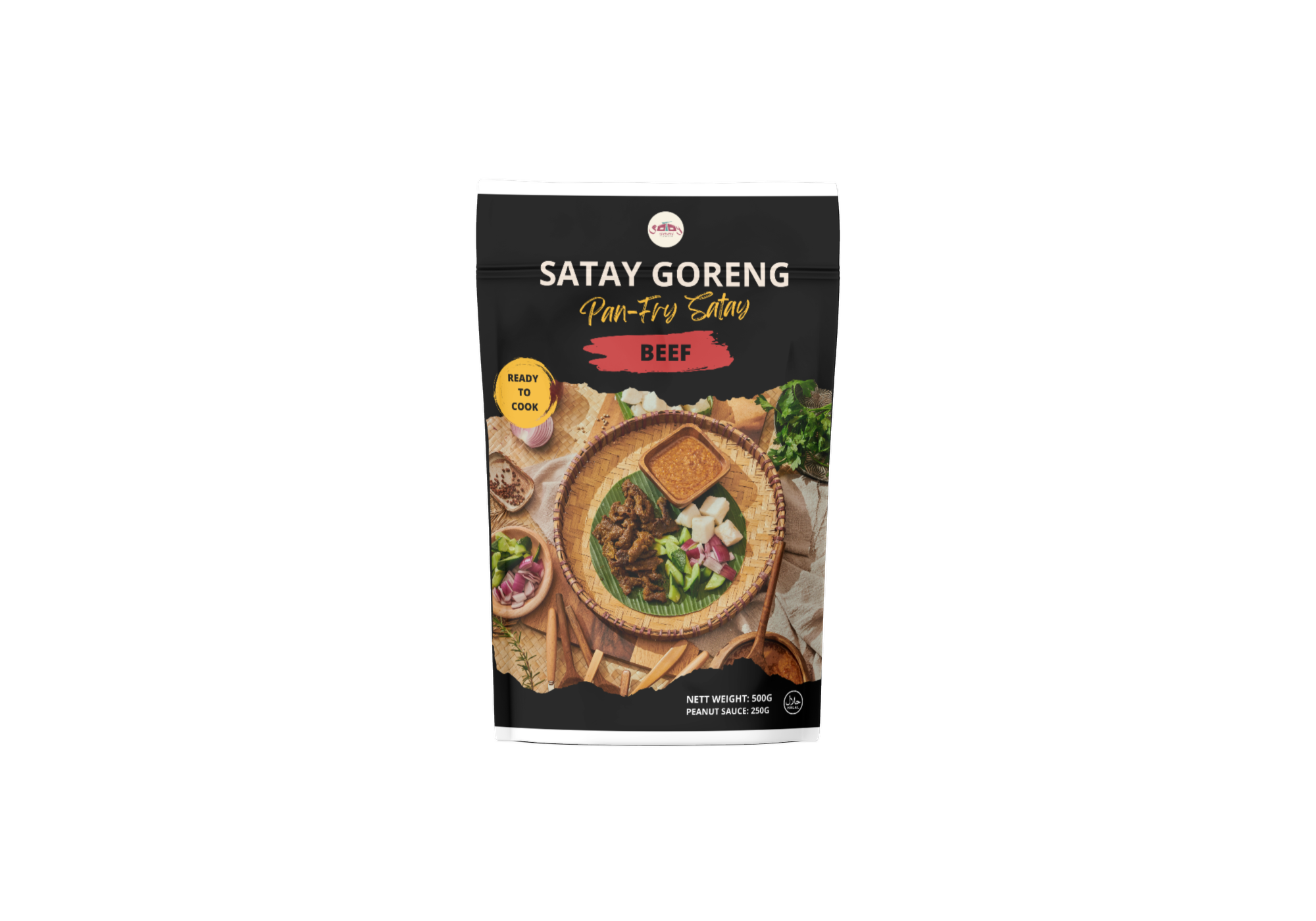 Frozen Satay Goreng - Beef (500g)