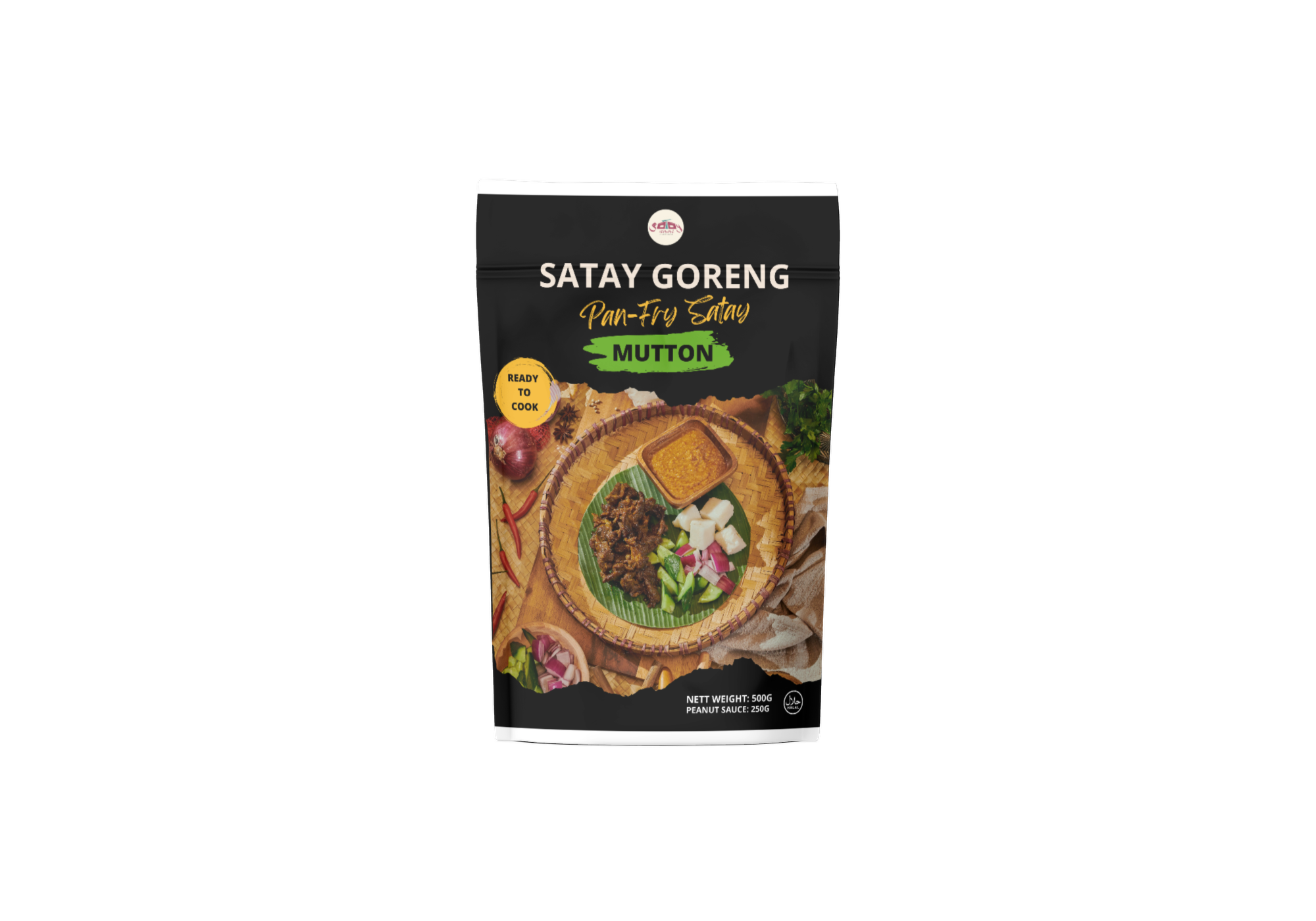 Frozen Satay Goreng - Mutton (500g)
