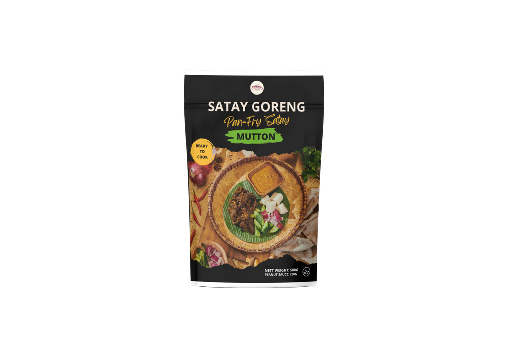 Frozen Satay Goreng - Mutton (500g)